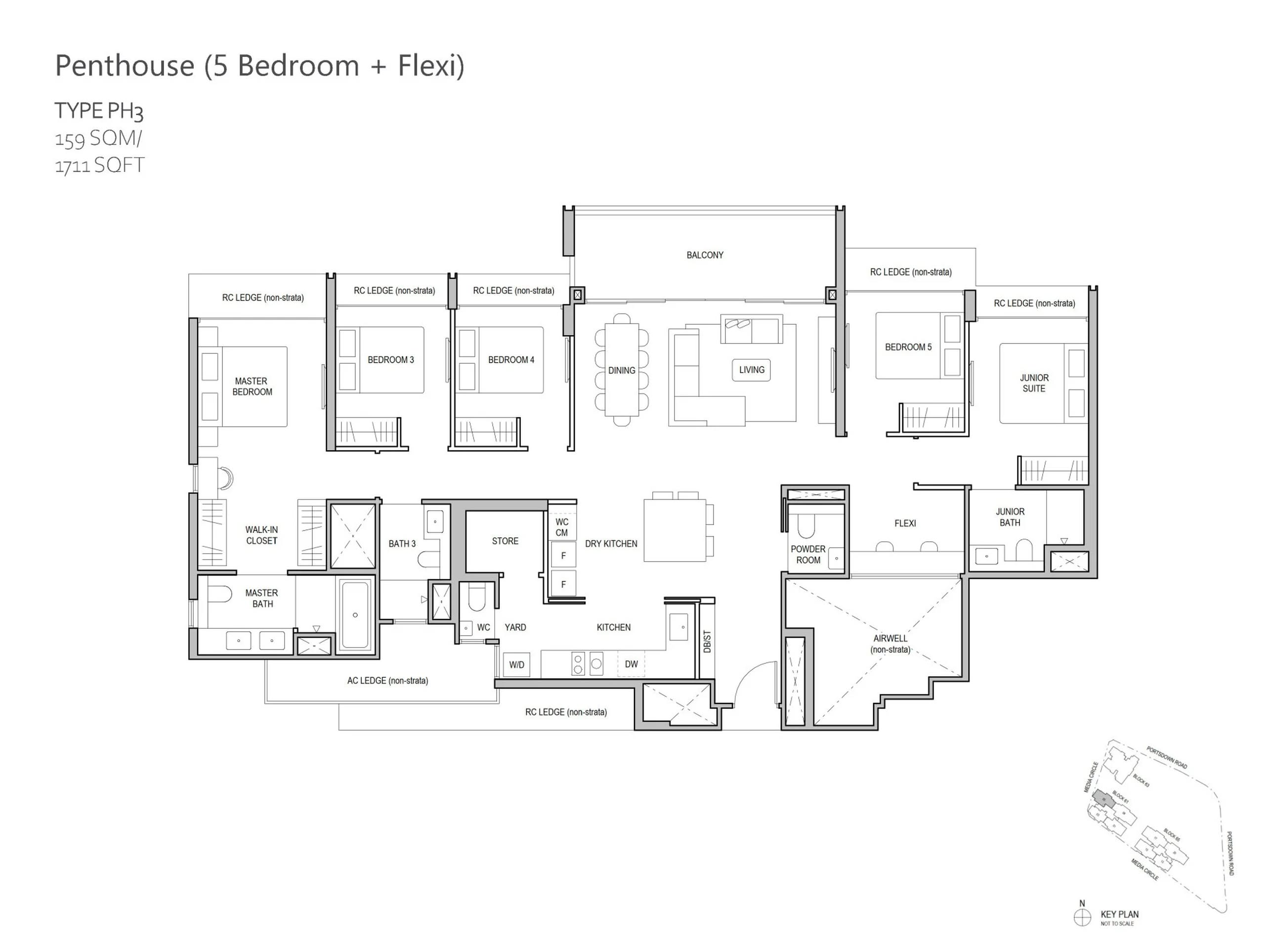 Bloomsbury Residences floorplan